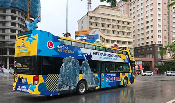 Ha Long to launch open-top tour buses - Halong city tour